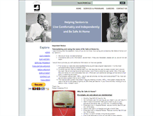 Tablet Screenshot of besafeathome.org